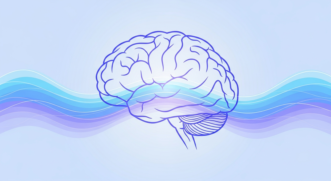 Person schreibt ruhig in einem digitalen Tagebuch bei warmem Licht