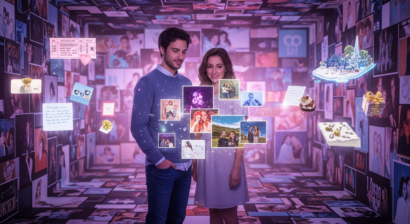 3D-Erinnerungsräume für Paare: Eure Geschichte in einem digitalen Zuhause